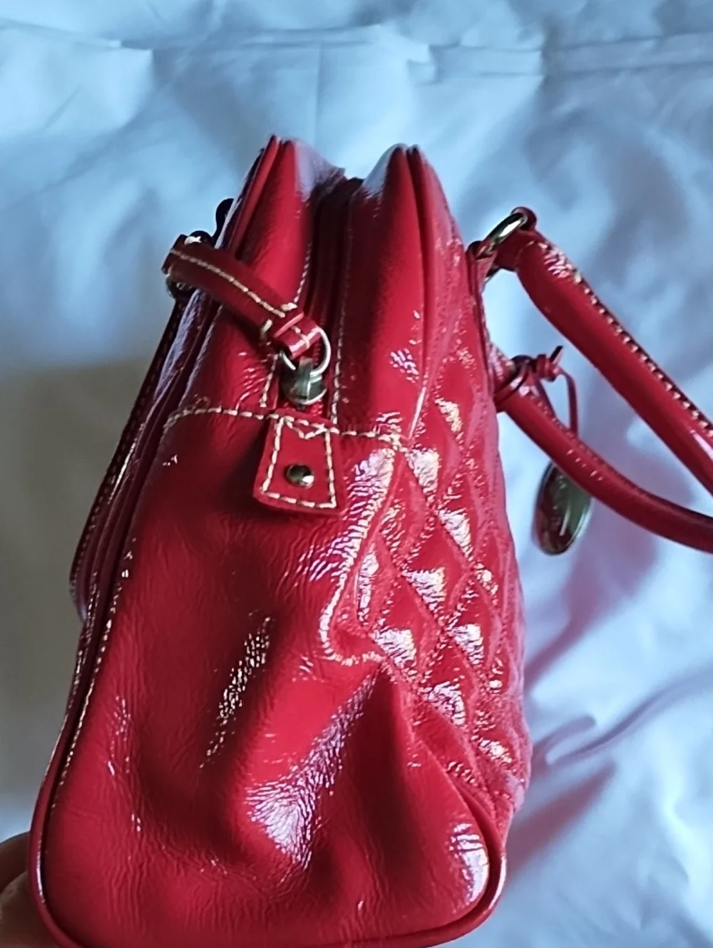 Talbots shiny quilted